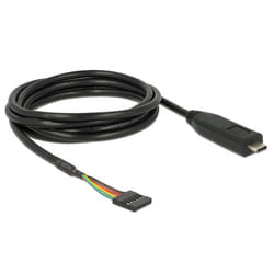 DeLOCK 63913 câble USB 2 m USB C Noir