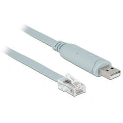 DeLOCK 63920 câble Série Gris 0,5 m USB 2.0 Type-A RJ45