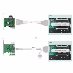 DeLOCK 63922 carte et adaptateur d'interfaces