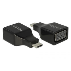 DeLOCK 63933 adaptateur graphique USB 1920 x 1080 pixels Noir