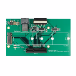 DeLOCK 63952, U.2, M.2, PCIe, Vert, 4 A, 122 mm, 70 mm