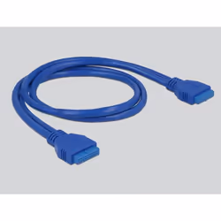 DeLOCK 63962 Obturateur de baie de lecteur 8,89 cm (3.5") ports panneau I/O Noir