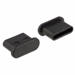 DeLOCK 64014, USB Type-C, Noir, Polyéthylène (PE), 6,5 mm, 9,8 mm, 4 mm