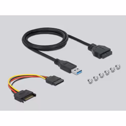DeLOCK 64058 Compartiment pour ordinateur Façade - Vue supplémentaire 4