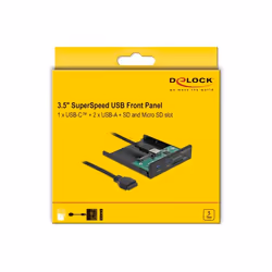 DeLOCK 64058 Compartiment pour ordinateur Façade - Vue supplémentaire 5