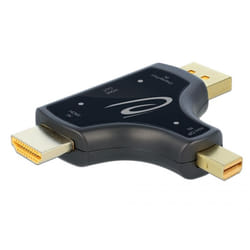 DeLOCK 64059 changeur de genre de câble Noir