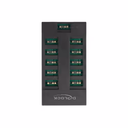 DeLOCK 64128 hub & concentrateur Noir - Vue supplémentaire 2