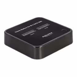 DeLOCK 64178, SSD, M.2, USB 3.2 Gen 2 (3.1 Gen 2) Type-C, 6 Gbit/s, Noir, Asmedia ASM1352R, VIA VL160