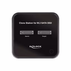 DeLOCK 64178 Station d'accueil de disques de stockage USB 3.2 Gen 2 (3.1 Gen 2) Type-C Noir - Vue supplémentaire 4