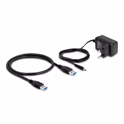 DeLOCK 64182 hub & concentrateur USB 3.2 Gen 2 (3.1 Gen 2) Type-A 10 Mbit/s Gris