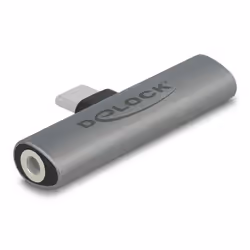 DeLOCK 64186 changeur de genre de câble USB Type-C USB Type-C + 3.5mm Gris