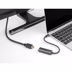 DeLOCK 64229 câble vidéo et adaptateur 0,2 m USB Type-C HDMI Noir
