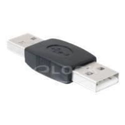 DeLOCK 65011 changeur de genre de câble USB-A Noir