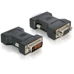 DeLOCK VGA 15pin F > DVI 24+5 M DVI-I 15pin VGA Noir