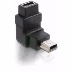 DeLOCK Adapter USB-B mini, USB-B mini 5-pin, USB-B mini 5-pin, Noir