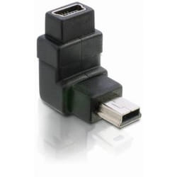 DeLOCK Adapter USB-B mini USB-B mini 5-pin Noir