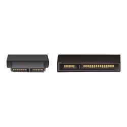 DeLOCK SATA 22-pin / Slim SATA Adapter, SATA 22-pin M, Slim SATA 13-pin FM, Noir