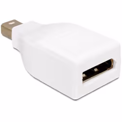 DeLOCK DisplayPort Mini M/FM, DP Mini M, DP FM, Blanc