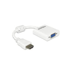 DeLOCK 65346 câble vidéo et adaptateur VGA (D-Sub) HDMI Type A (Standard) Blanc