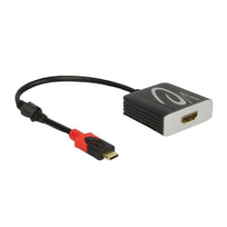 DeLOCK 65400 adaptateur graphique USB Noir