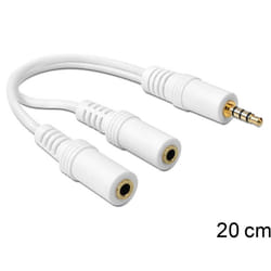 DeLOCK 65447 séparateur audio Blanc