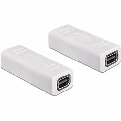 DeLOCK 65450, mini Displayport, mini Displayport, Blanc