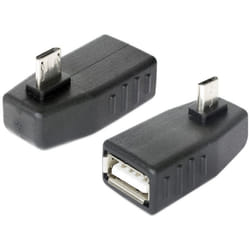 DeLOCK 65474 changeur de genre de câble micro USB-B USB 2.0-A Noir