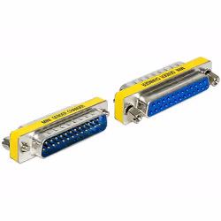 DeLOCK 65484, Sub-D 25, Sub-D 25, Bleu, Argent