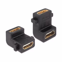 DeLOCK 65510, HDMI, HDMI, Noir