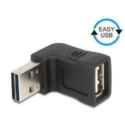 DeLOCK 65521 changeur de genre de câble USB 2.0 A Noir