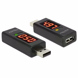 DeLOCK 65569, USB, USB 2.0, Noir, 65 mm, 22 mm, 14 mm