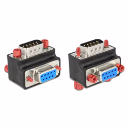 DeLOCK 65593 changeur de genre de câble VGA Noir, Argent