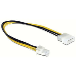 DeLOCK 0.3m P4/Molex 4-pin 0,3 m