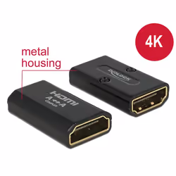 DeLOCK HDMI/HDMI, HDMI, HDMI, Noir