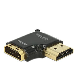 DeLOCK HDMI-A/HDMI-A, F/M, 90° Noir