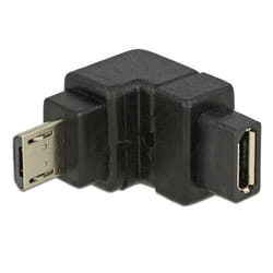 DeLOCK USB2.0Micro-B/USB2.0Micro-B Noir