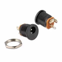DeLOCK 65690, Noir, 2.5 x 5.5 mm, Plastique, 1,9 cm