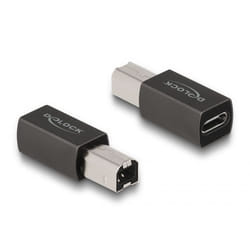 DeLOCK Adaptateur USB 2.0 de USB Type-C™ femelle à Type-B mâle