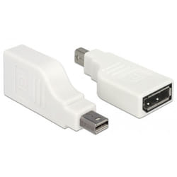DeLOCK 65867 changeur de genre de câble mini Displayport Displayport Blanc