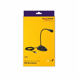 DeLOCK 65871 microphone Noir Microphone de PC - Vue supplémentaire 4
