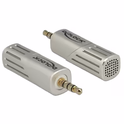 DeLOCK 65893, Microphone de smartphone, -38 dB, 50 - 16000 Hz, 2200 Ohm, Unidirectionnel, Avec fil