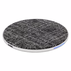 DeLOCK 65919, Intérieure, USB, 9 V, Recharge sans fil, 1 m, Noir, Gris