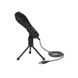 DeLOCK 65939 microphone Noir Microphone de conférence