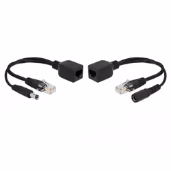 DeLOCK 66023, Fast Ethernet, 10,100 Mbit/s, 10/100, Noir, 9 - 57 V, 0.8 A