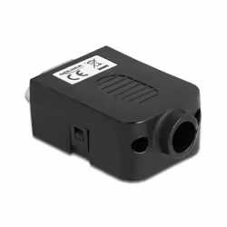 DeLOCK 66264 connecteur de fils Sub-D 9, bornier 10 broches Noir