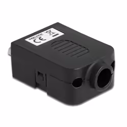 DeLOCK 66265 connecteur de fils Sub-D 9, bornier 10 broches Noir