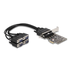 DeLOCK 66324 carte et adaptateur d'interfaces Interne RS-232, VGA