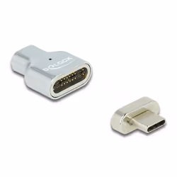 DeLOCK 66433 changeur de genre de câble Thunderbolt 3/ USB C Argent