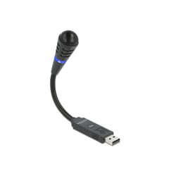 DeLOCK 66499 microphone Noir Microphone de Laptop