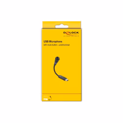DeLOCK 66499 microphone Noir Microphone de Laptop